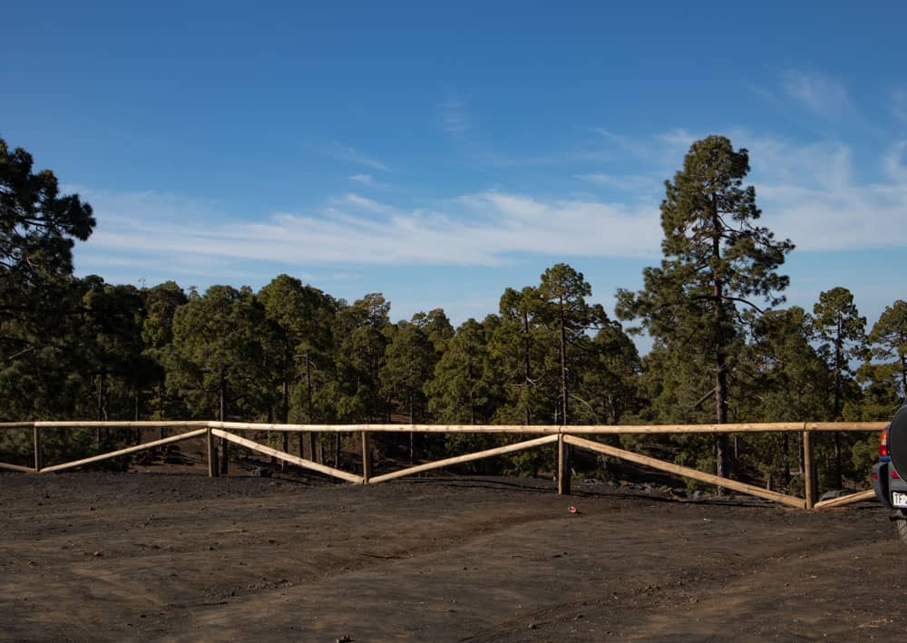 Montaña Cascajo - Ausgangspunkt Parkplatz