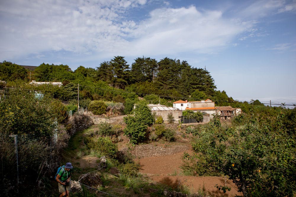 hiking path - Fuente La Vega
