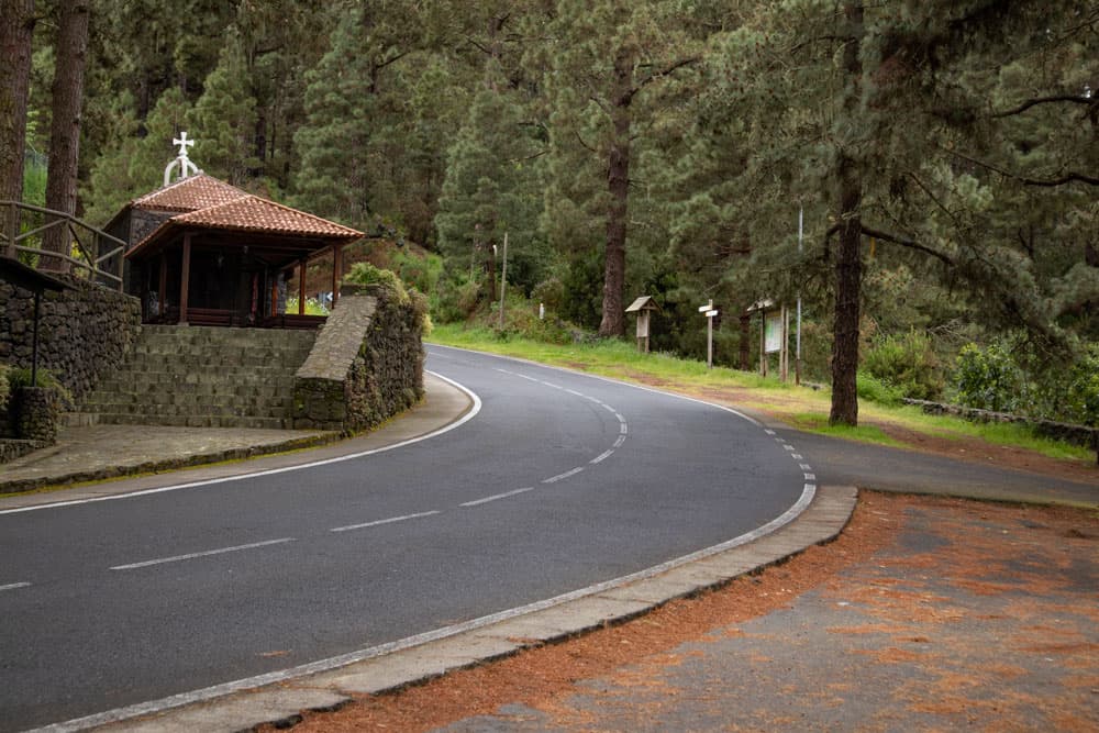Ermita San Francisco close to the TF-373 - La Montañeta starting point