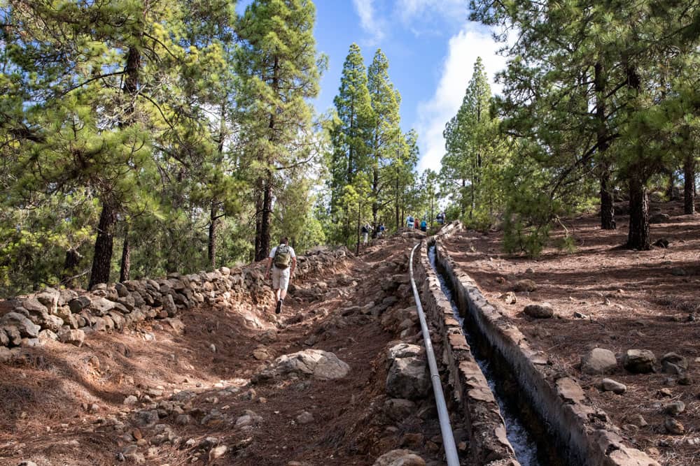 Ruta de senderismo por el canal - Tijoco Alto