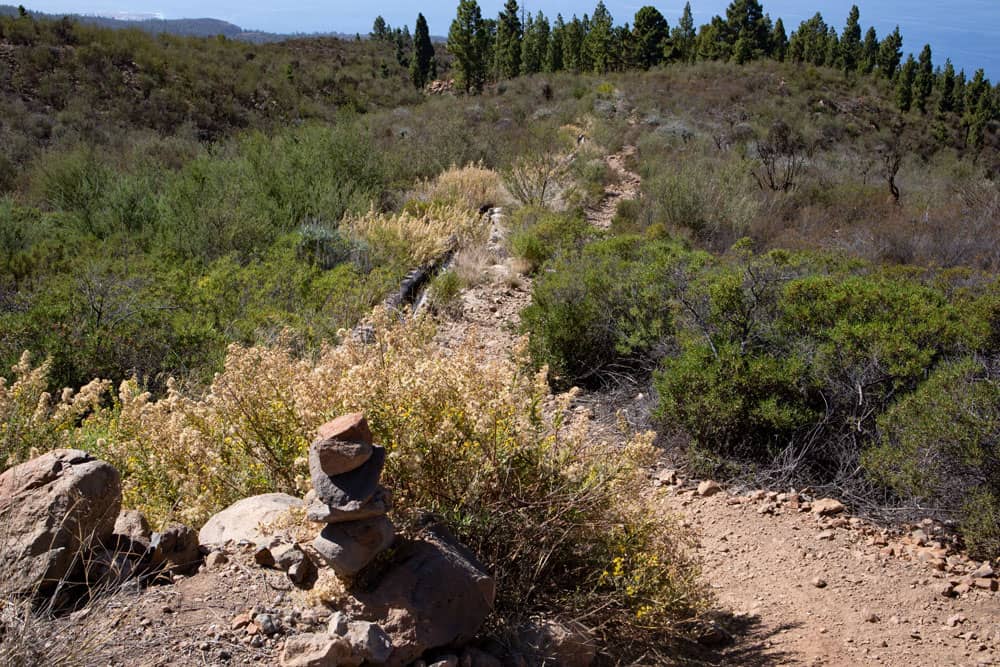 Ruta del canal de derivación