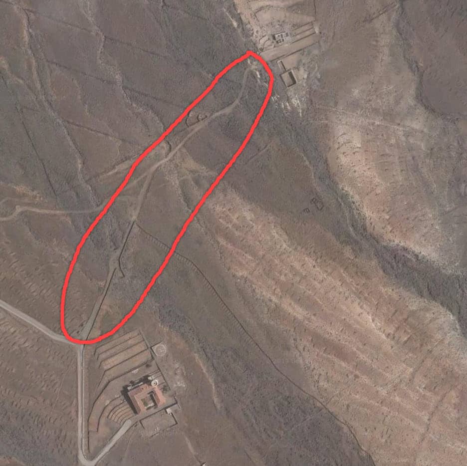 path Islote - Villa Winter