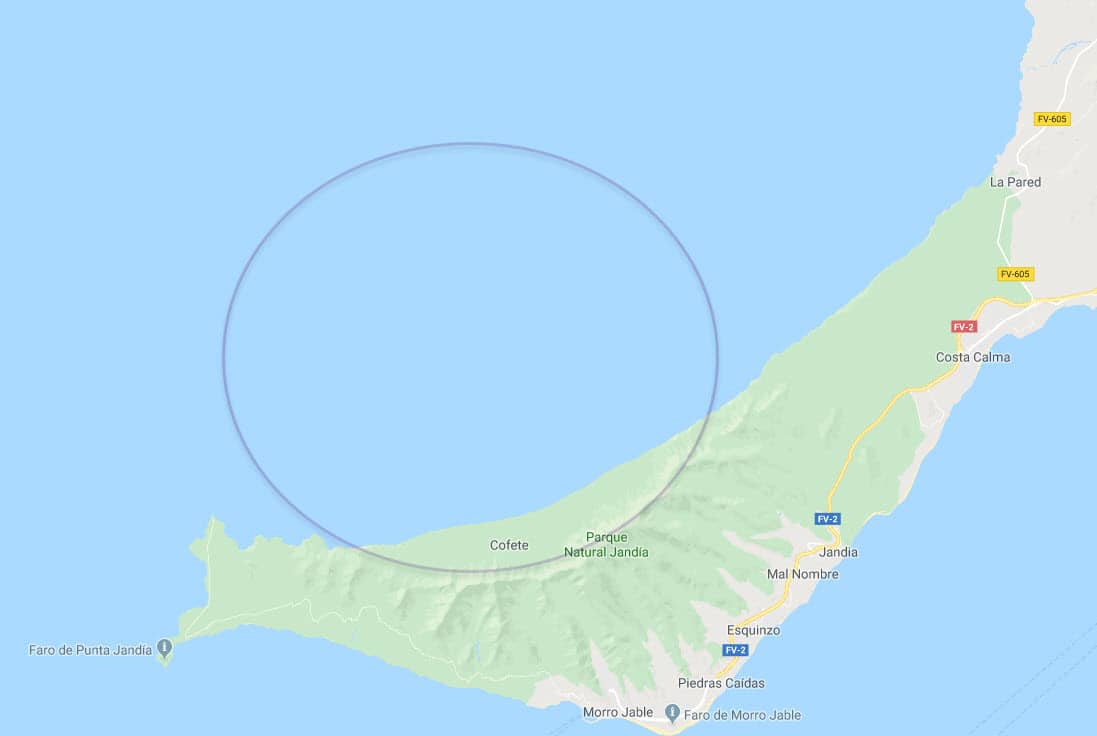 The Jandia peninsula - Cofete