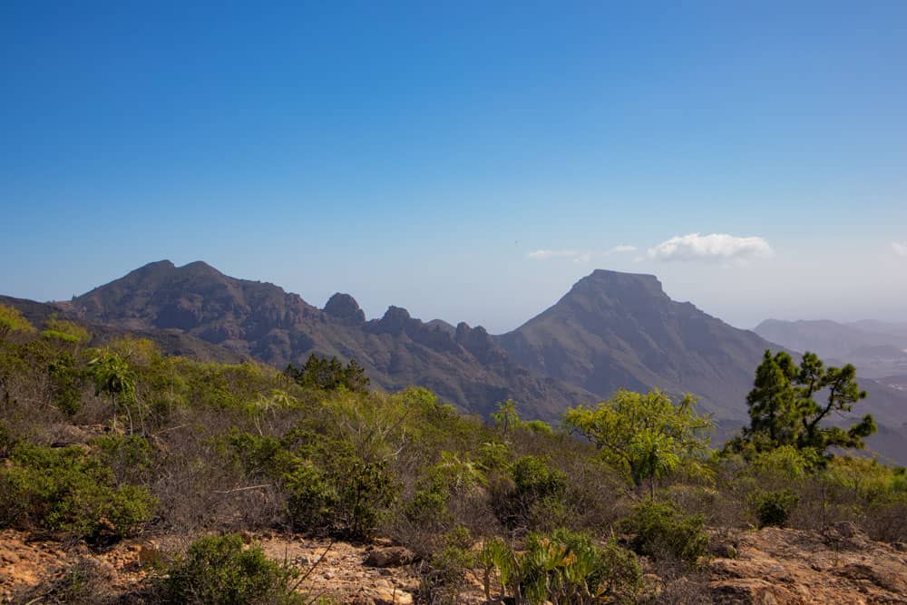 Blick auf den Conde aus der Höhe