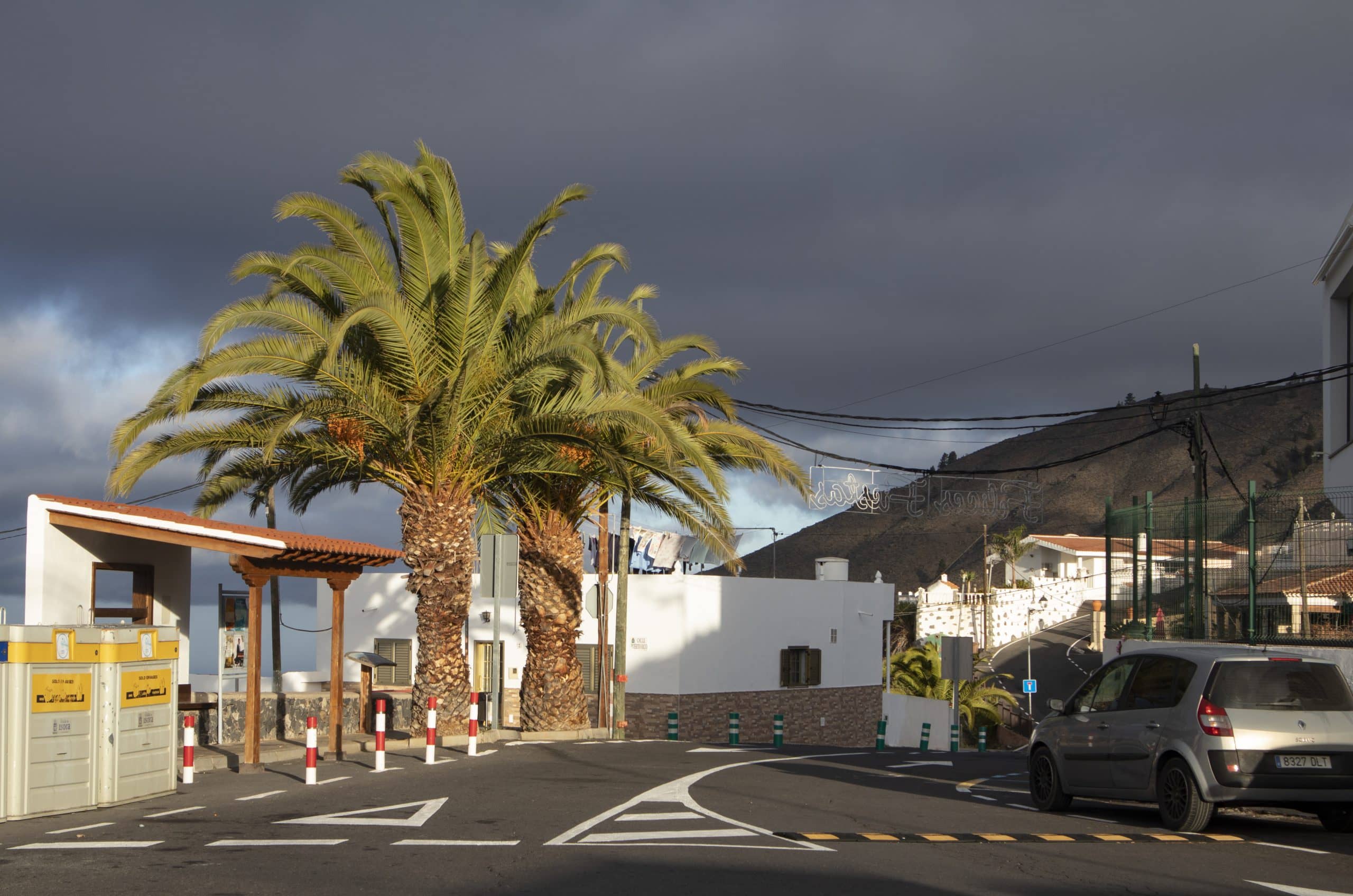 Vera de Erques - Plaza - Punto de partida de la caminata