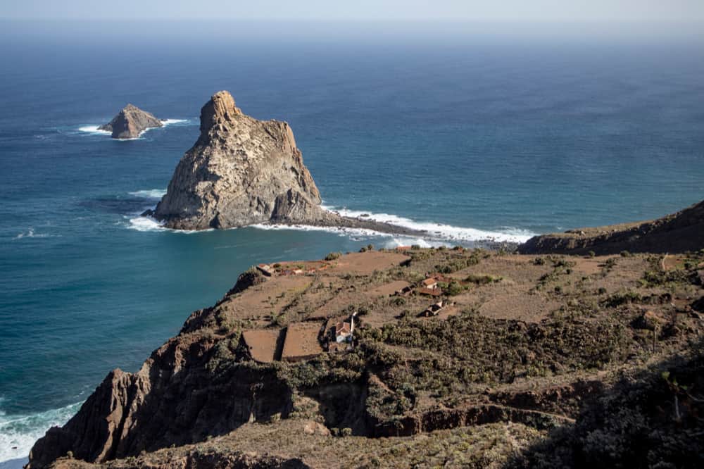 der Weiler Las Palmas mit dem Roque de Dentro