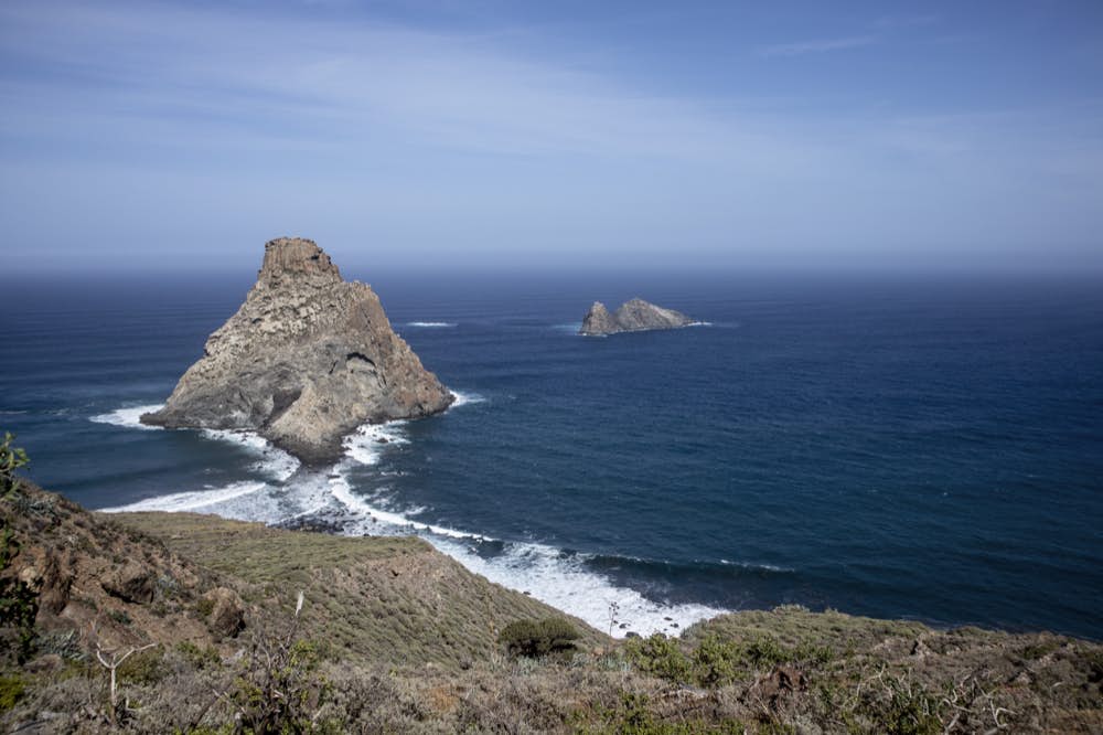 Anaga hike - View of Roque del Dentro