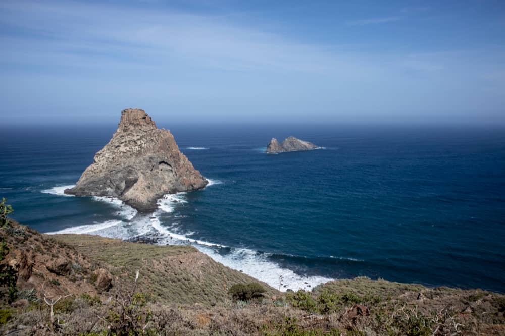 Excursión a Anaga - Vista del Roque del Dentro