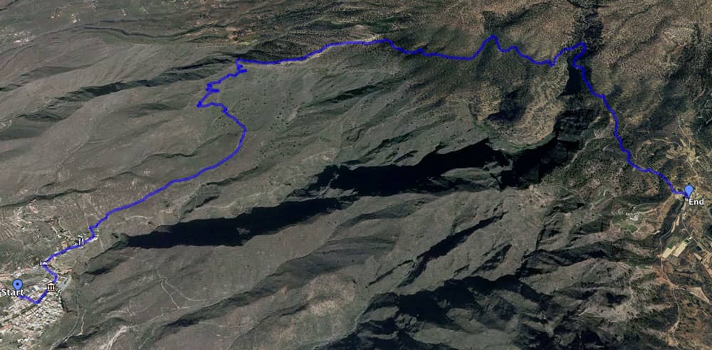 Ruta de senderismo Adeje - Ifonche