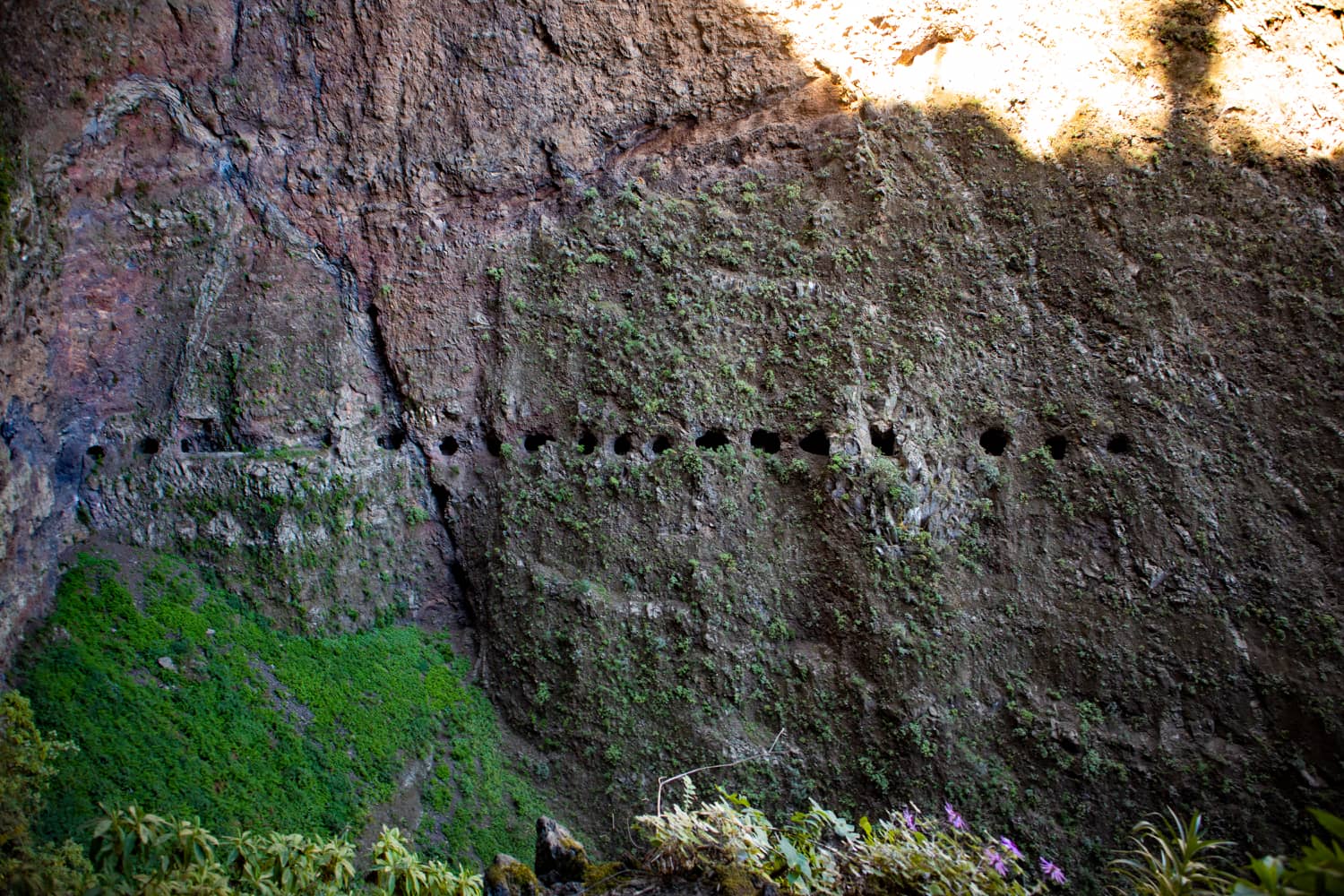 Senderismo en Tenerife - Ventanas de Güimar - "1000 ventanas" - en realidad sólo hay 93