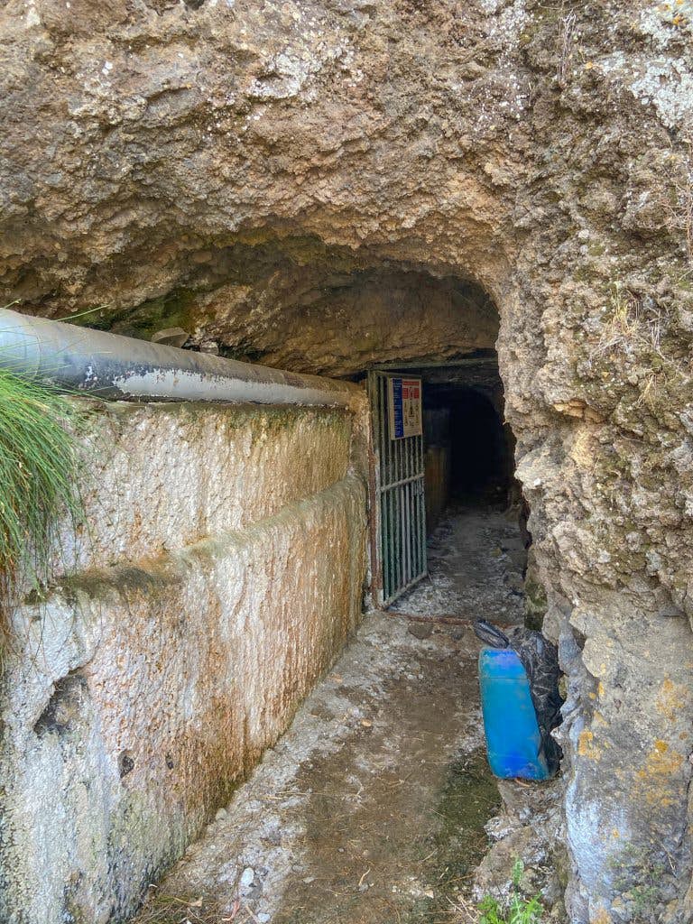 Tor am Tunnel Weißer Kanal - Risco Blanco