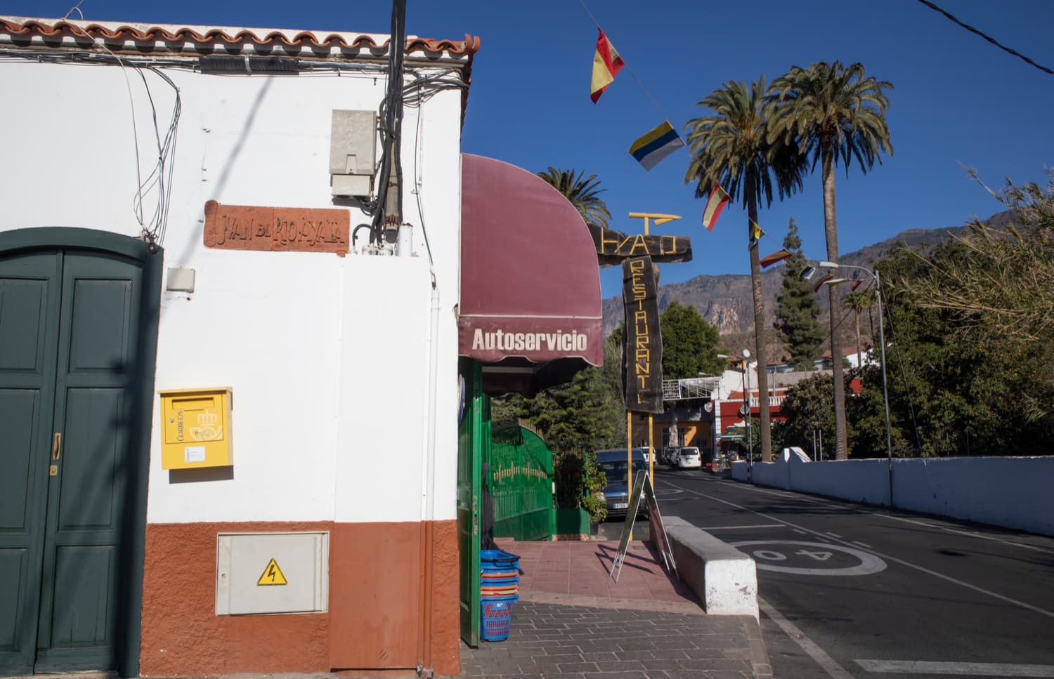 Cruce de la calle Santa Lucia con la calle Juan del Río Ayala