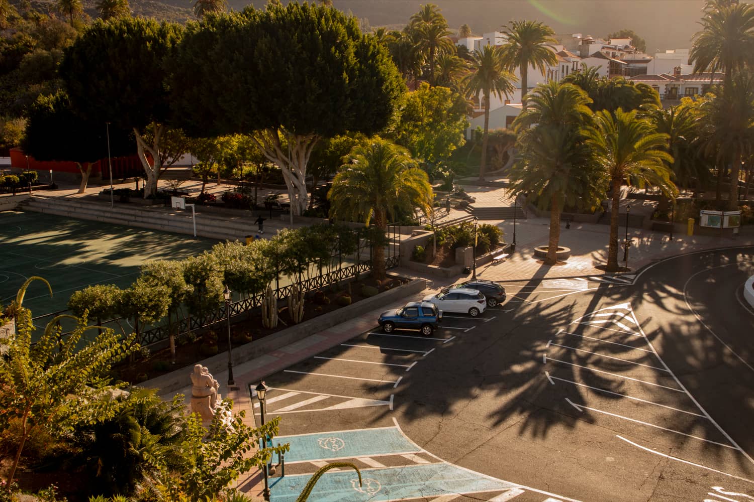 Ausgangsort - Parkplatz Santa Lucia