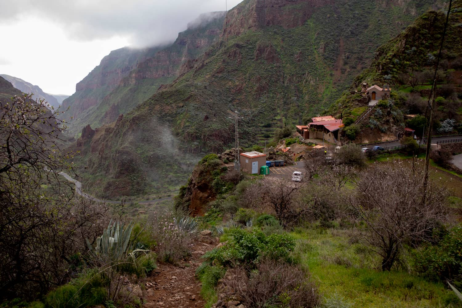 Starting point of the hike - Restaurant Tagoror