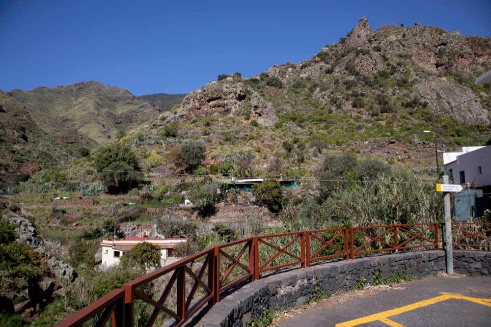 Mirador y punto final del camino - Valle Brosque