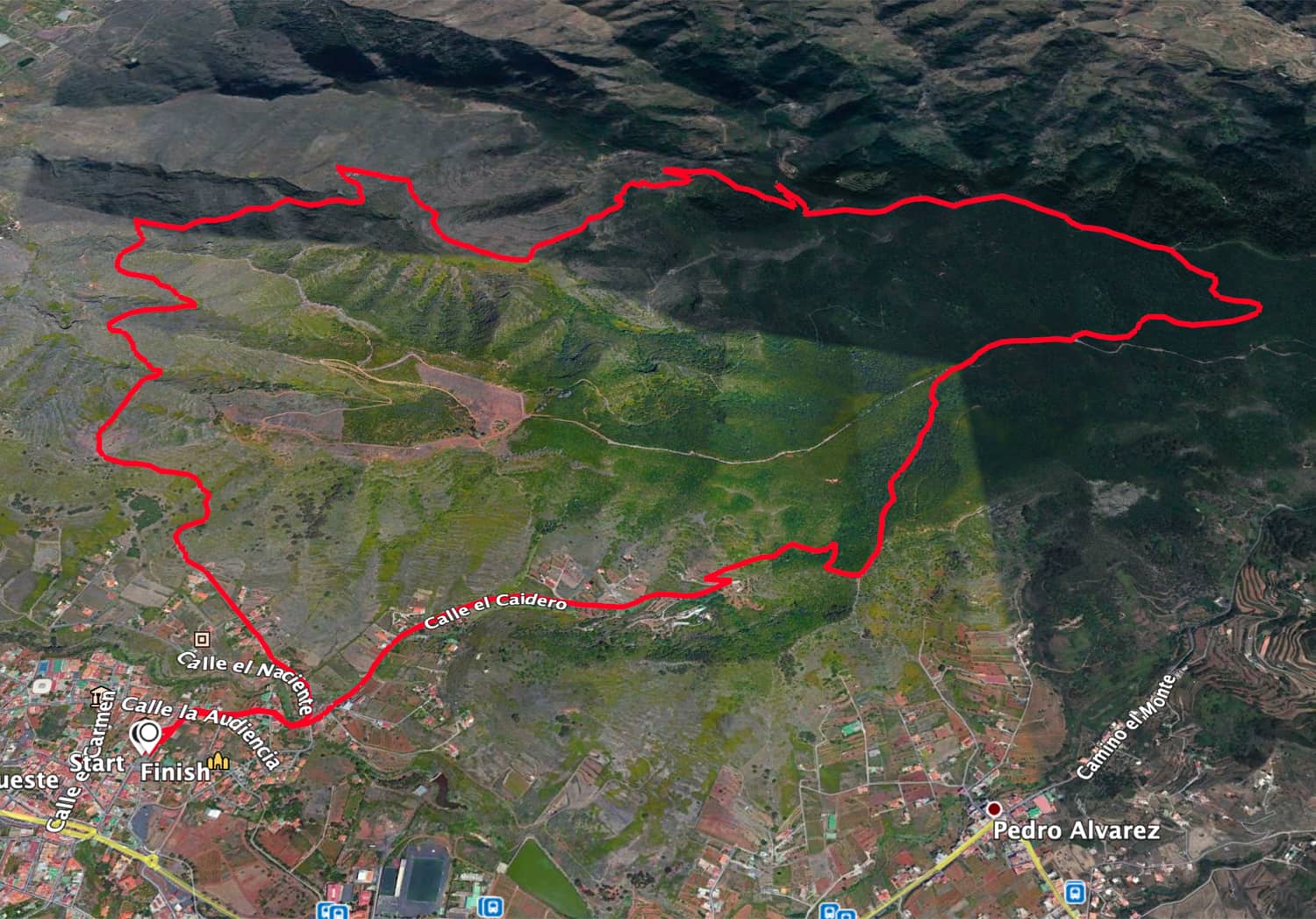 Rutas de ida y vuelta a Tegueste