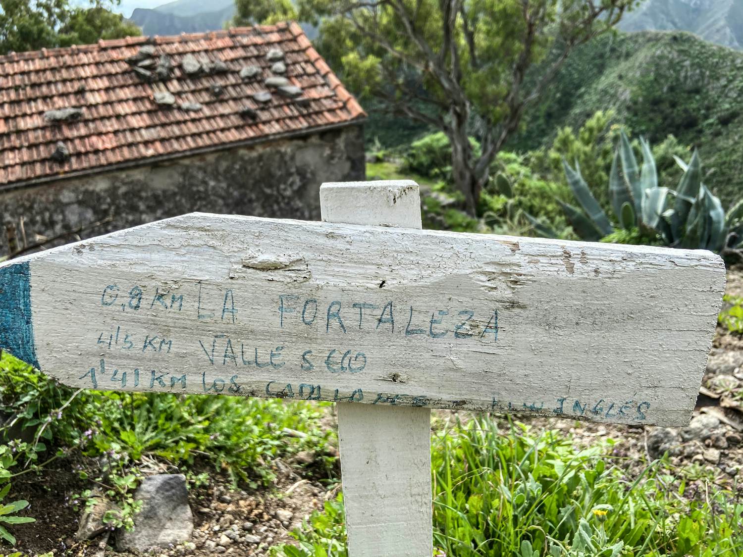 Hike designation at Los Berros