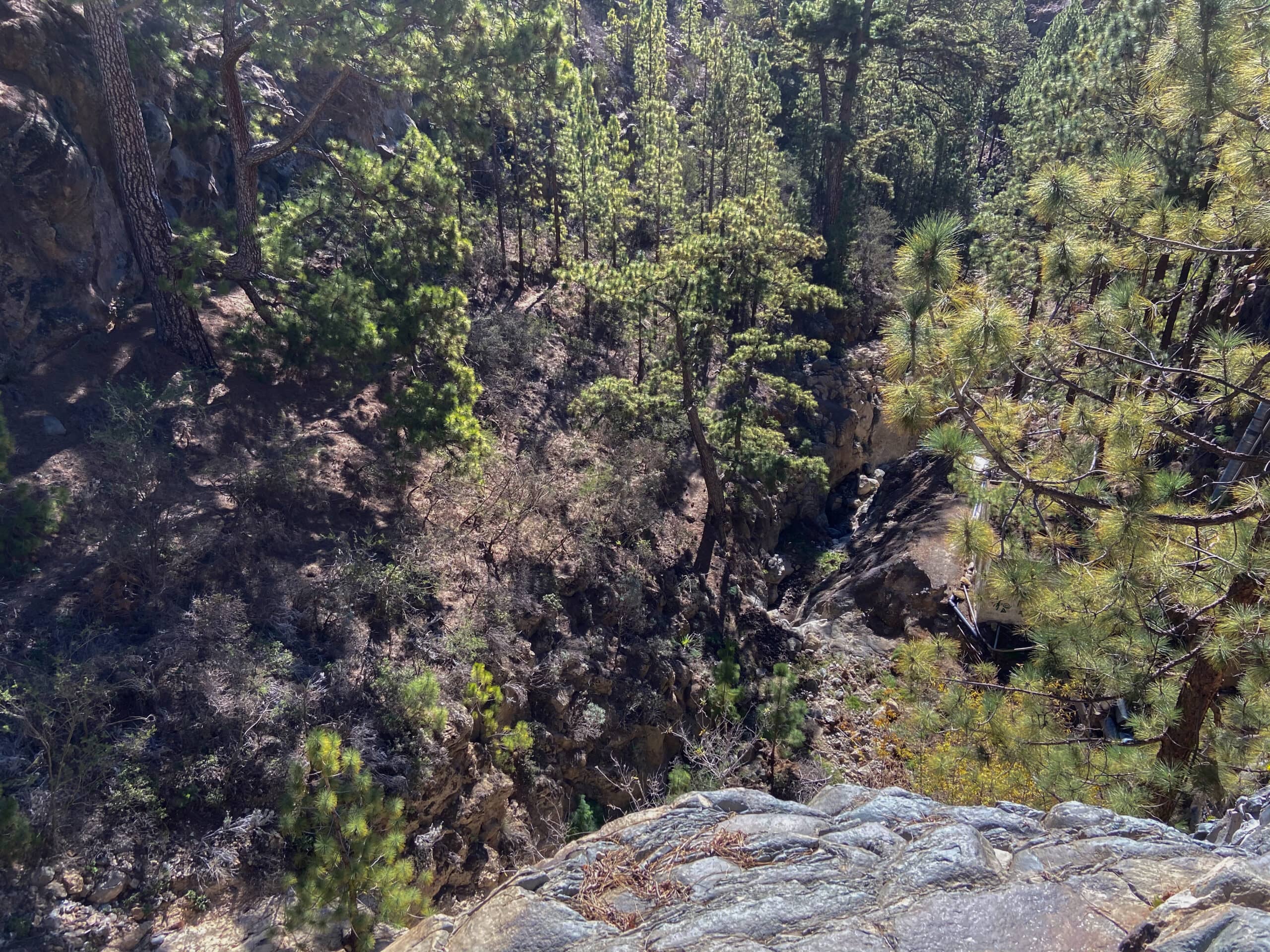 View from the Mirador into the Barranco de las Vegas