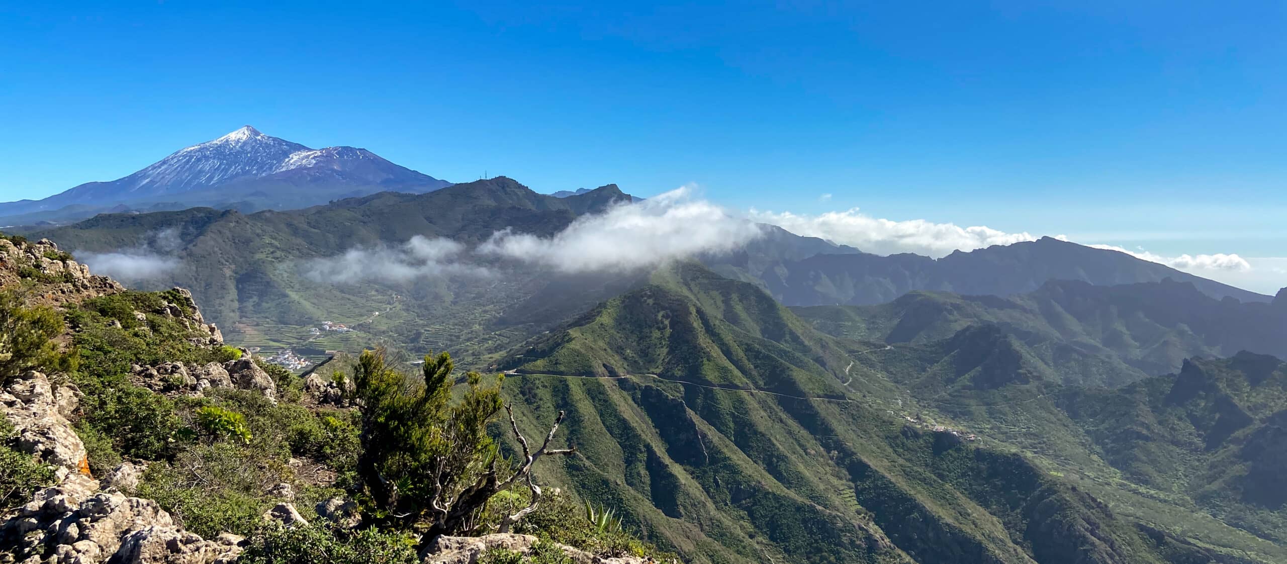 Teide and the Teno mountain ranges