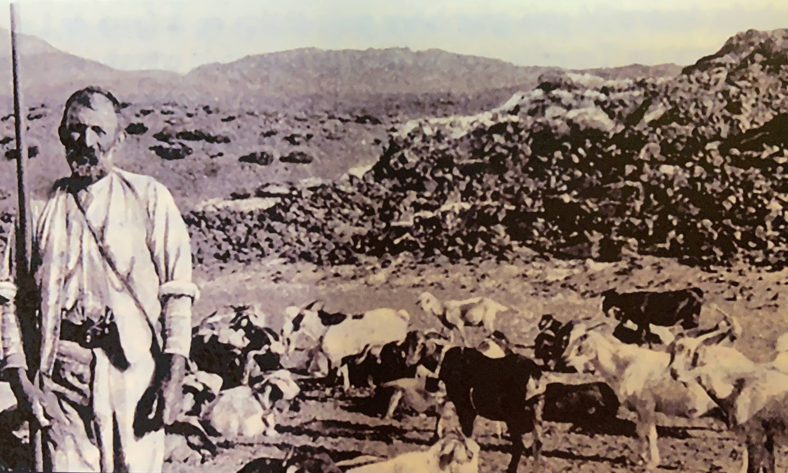 Juan Evora en una ilustración del museo