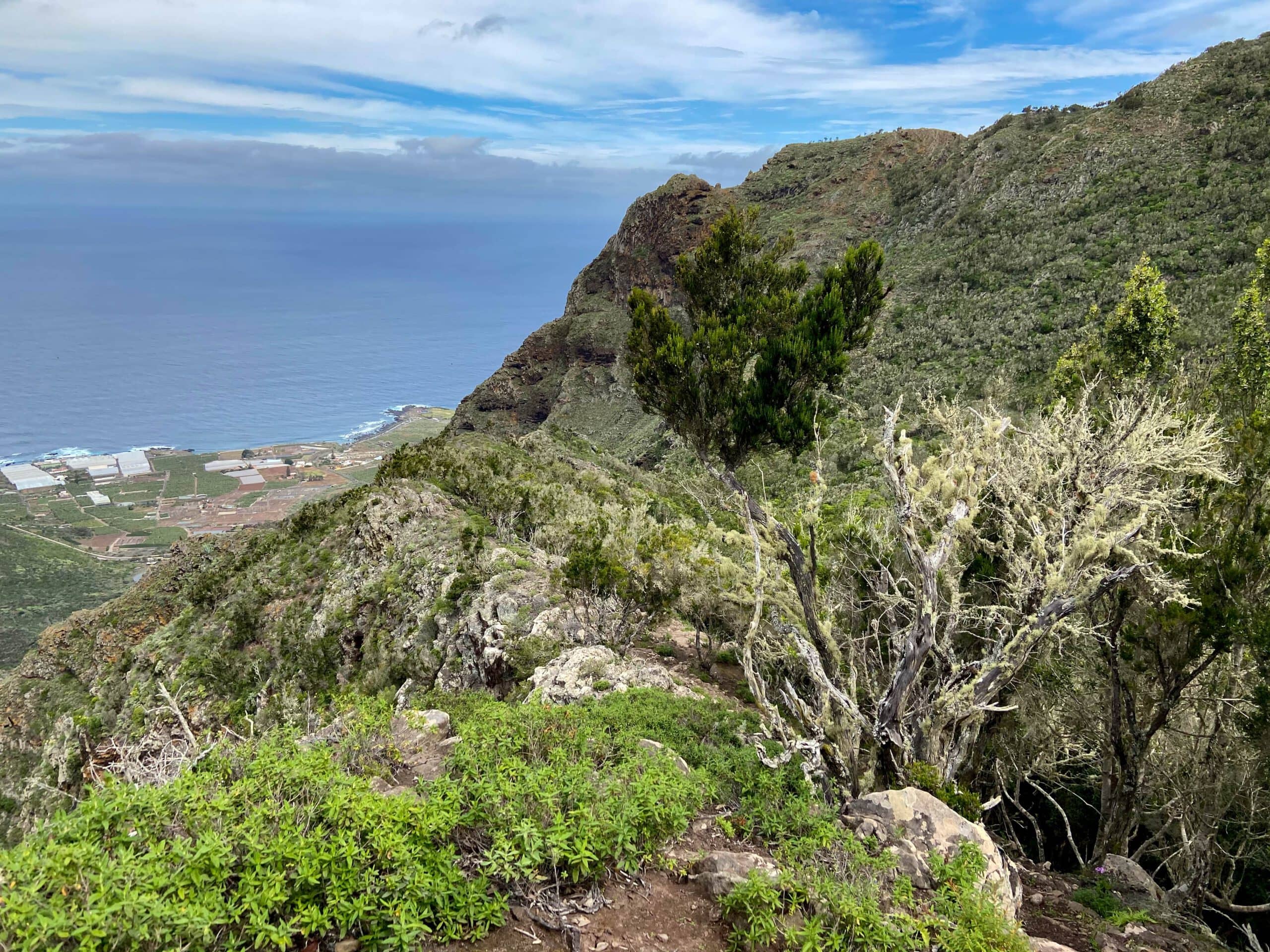 Blick aus der Höhe auf die Nordküste