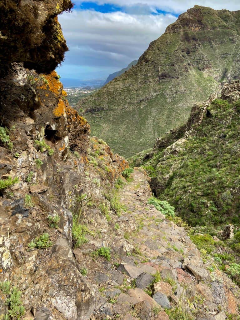 Wanderweg am Risco Steig