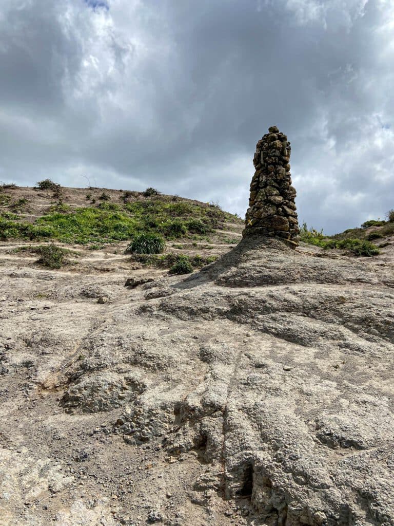 Querung am Camino de Mulata