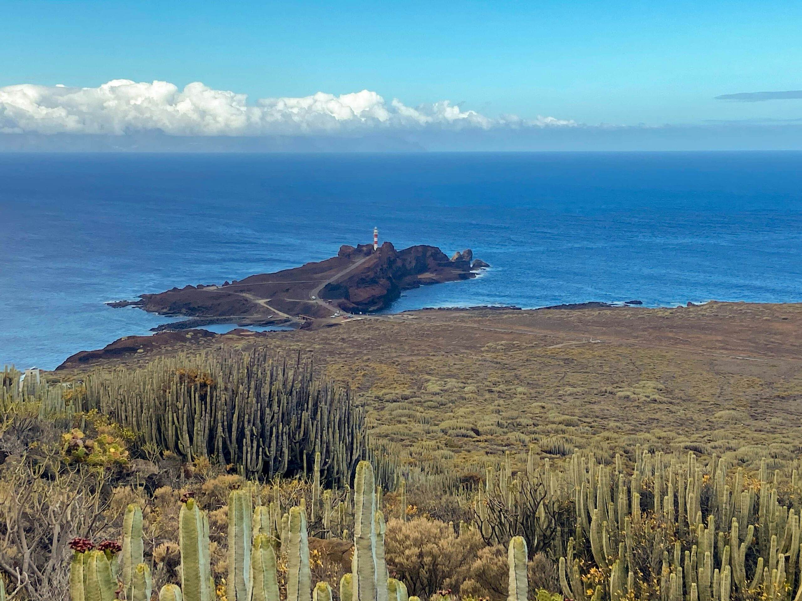 Vista de Punta Teno desde la ruta de senderismo