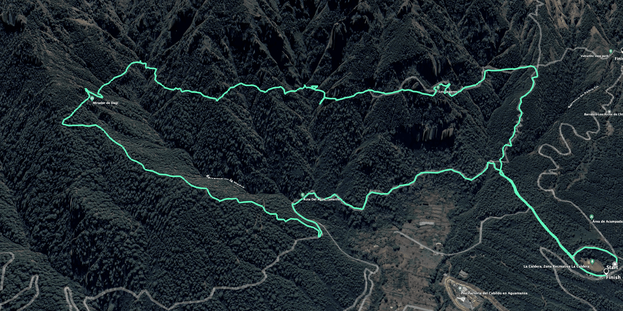 Track Organos High Trail