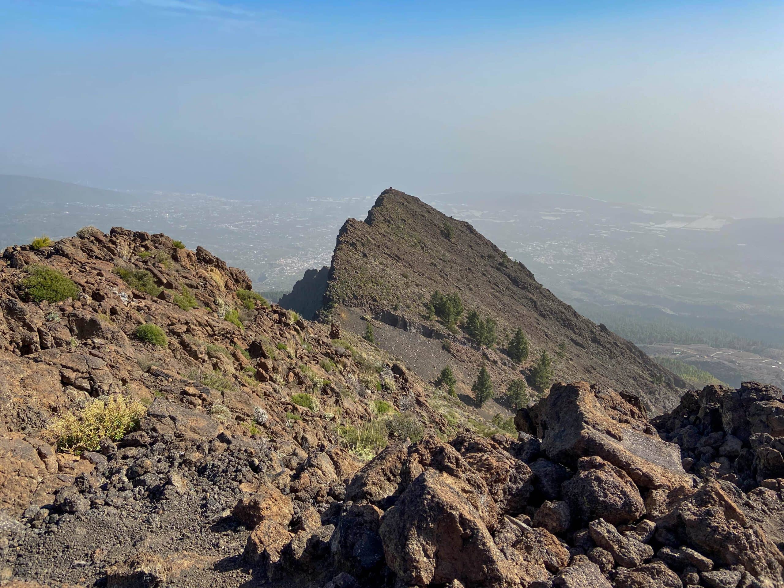 Pico Cho Marcial desde las alturas