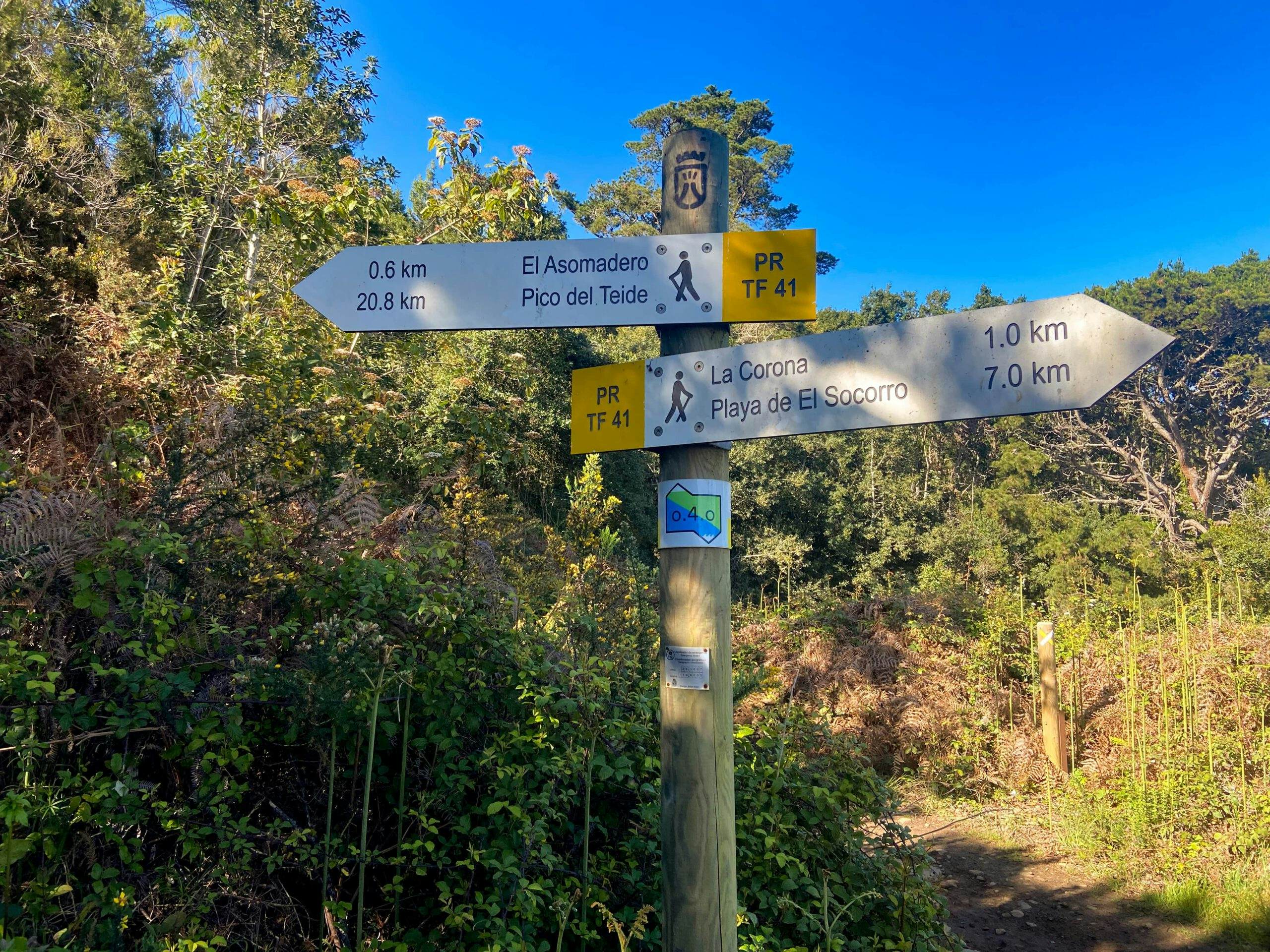 Hiking signs TF 41