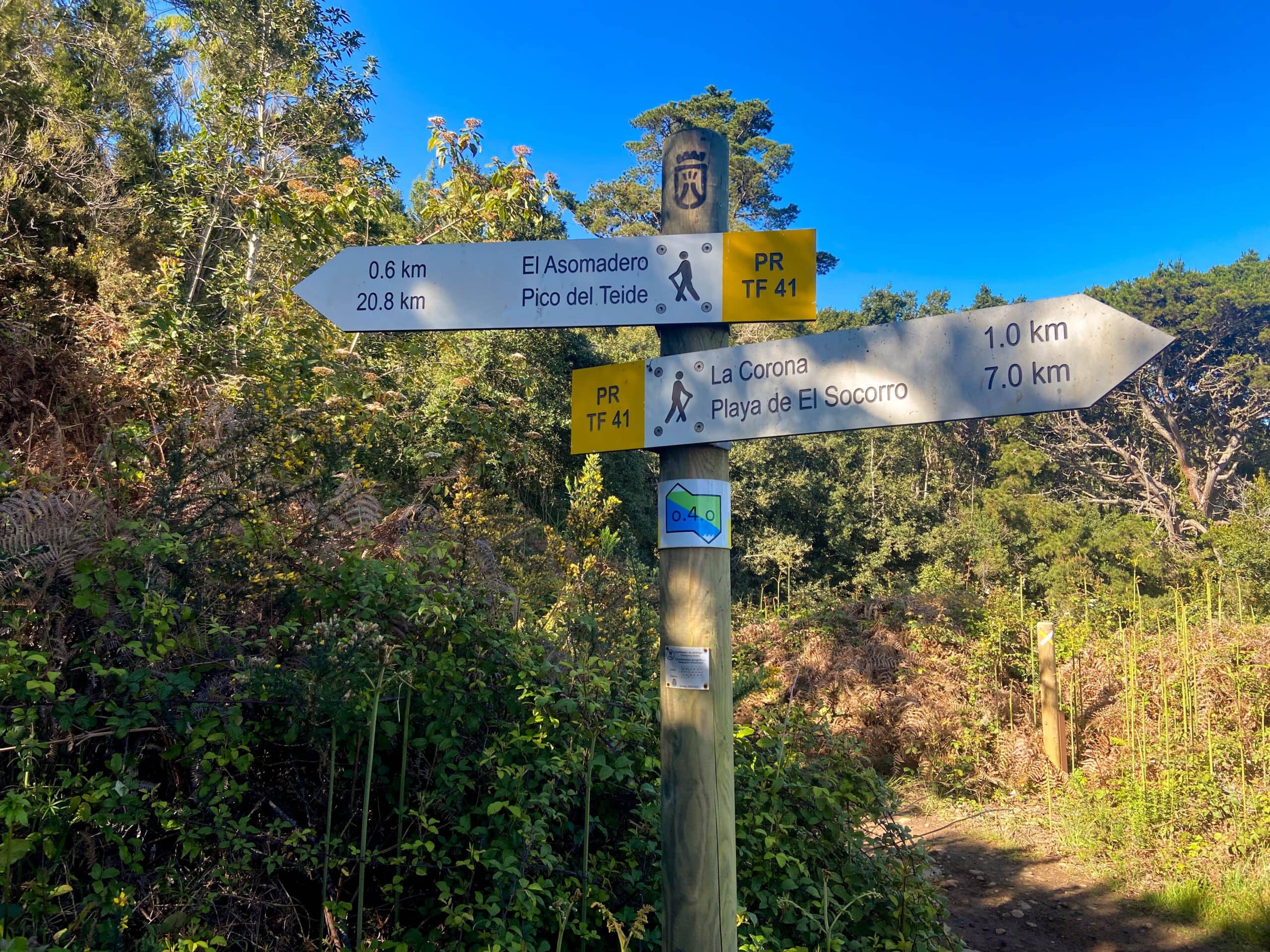 Hiking signs TF 41