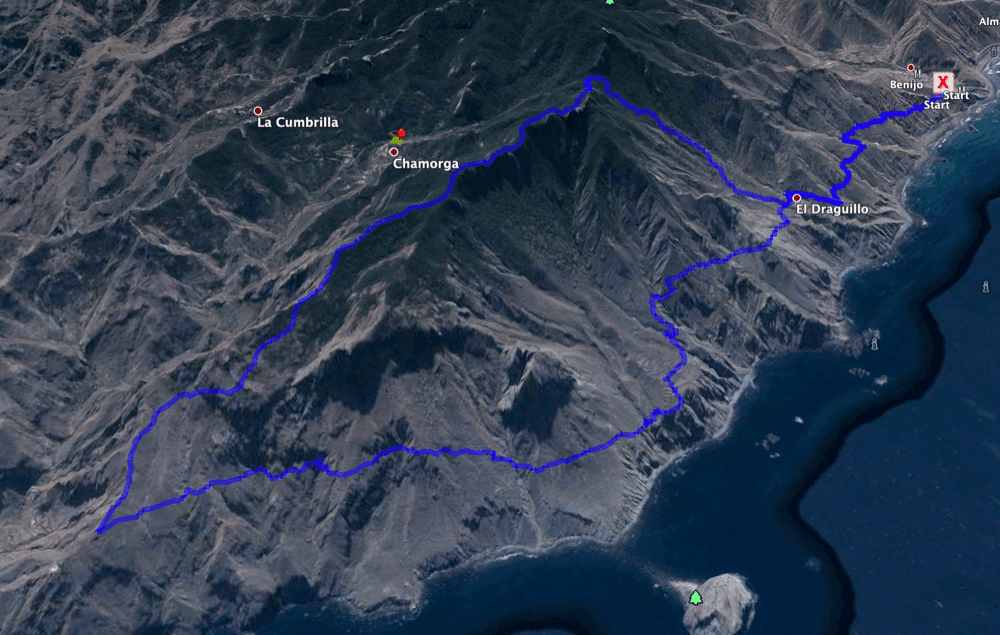 Great Anaga Hike - Track - Variant 5