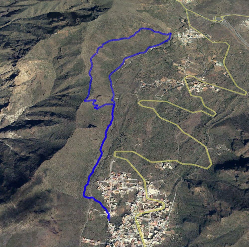 La ruta de senderismo - Montes de Teno - Tamaimo - El Molledo