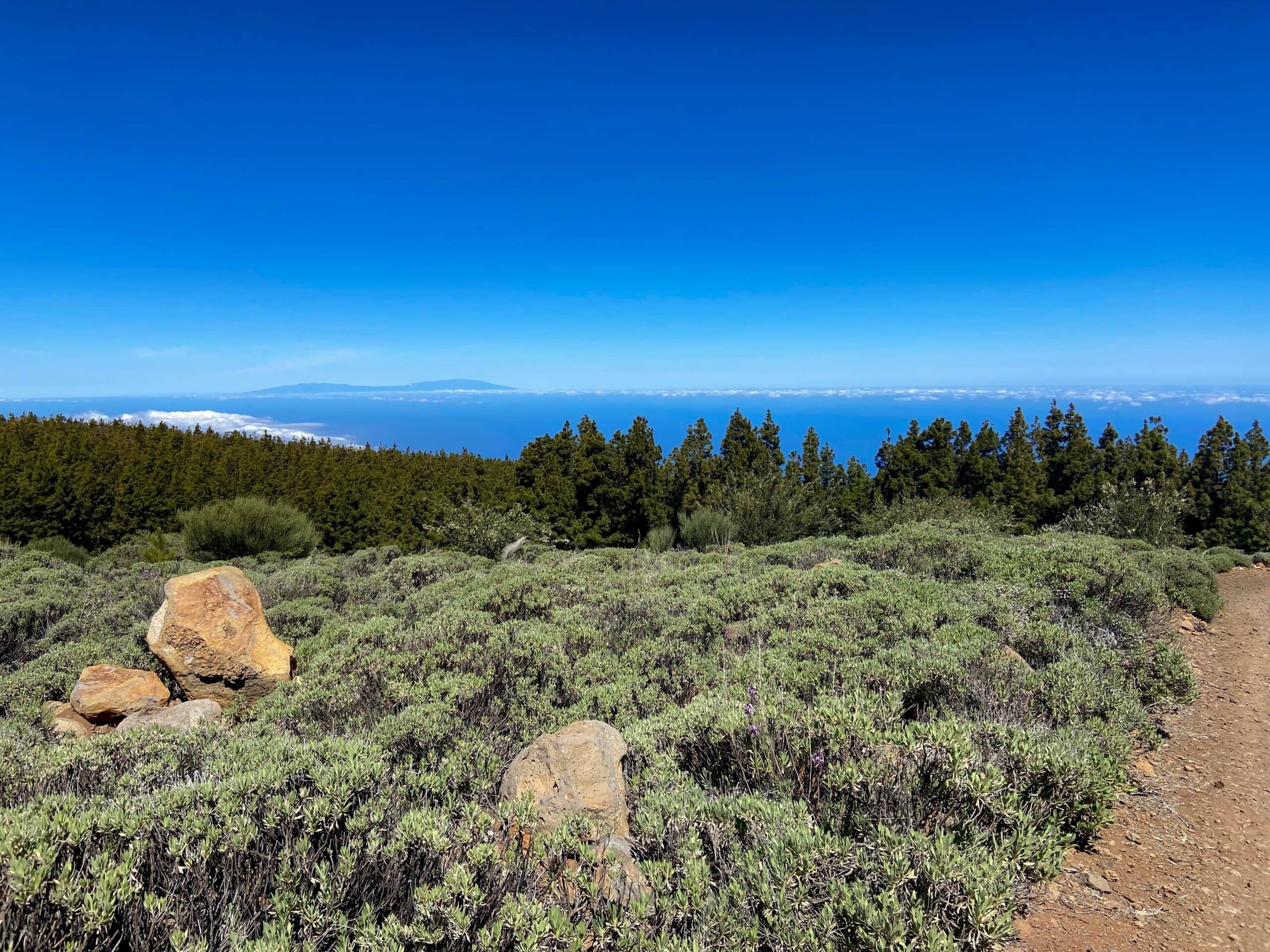 Vista de La Palma desde arriba