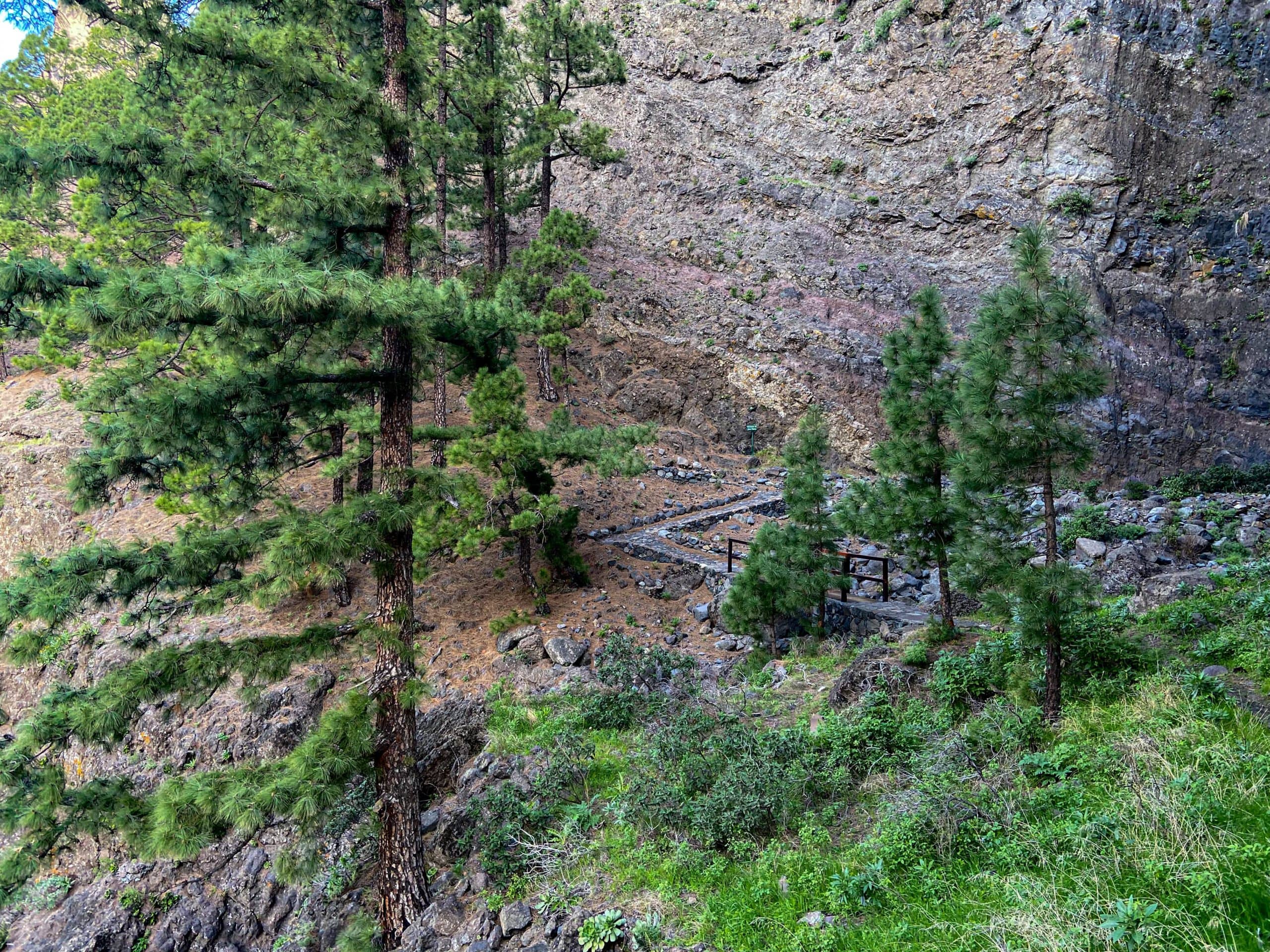 Hiking trail towards La Cumbrecita