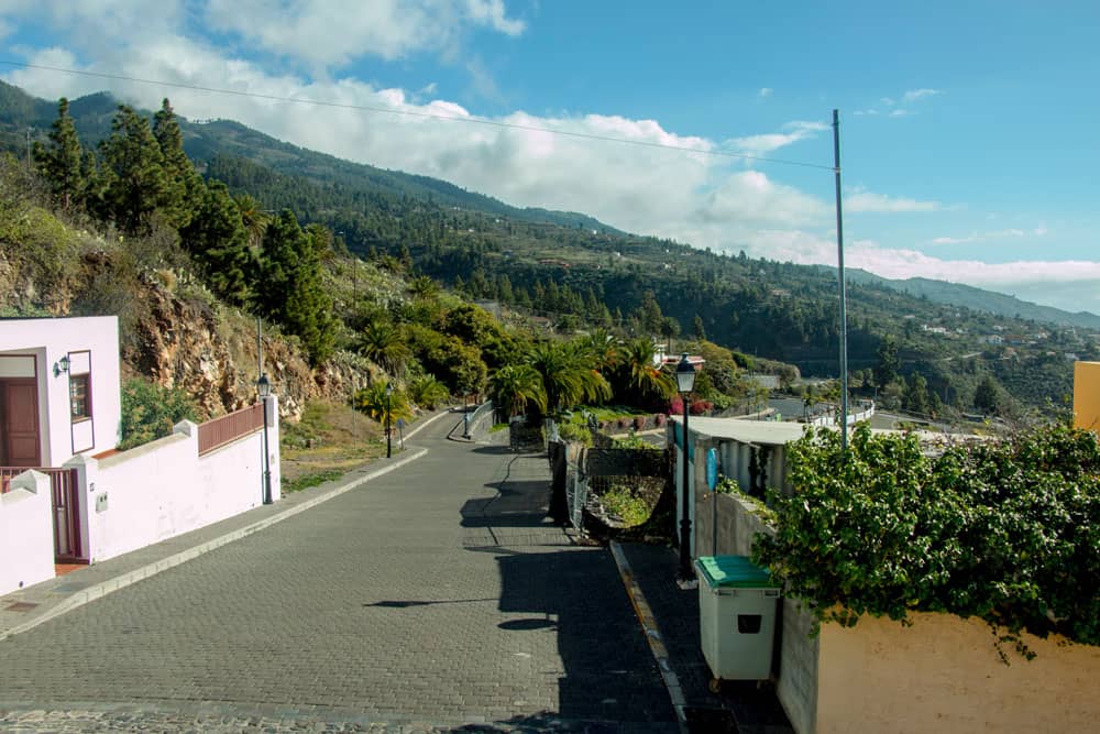 Calle Calvo Sotelo en Tijarafe