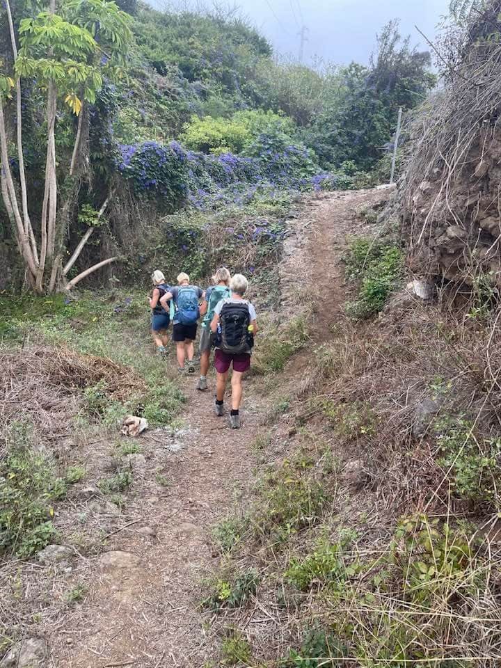 Ruta del Agua hiking group
