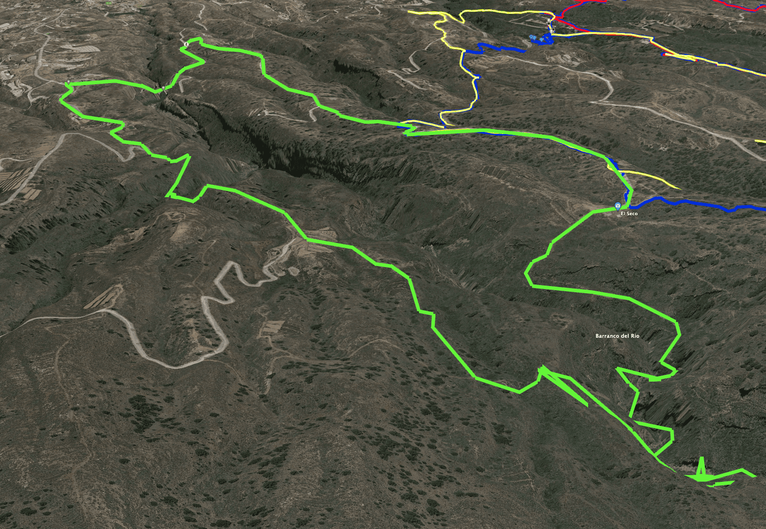 Ruta de senderismo circular Presa del Río