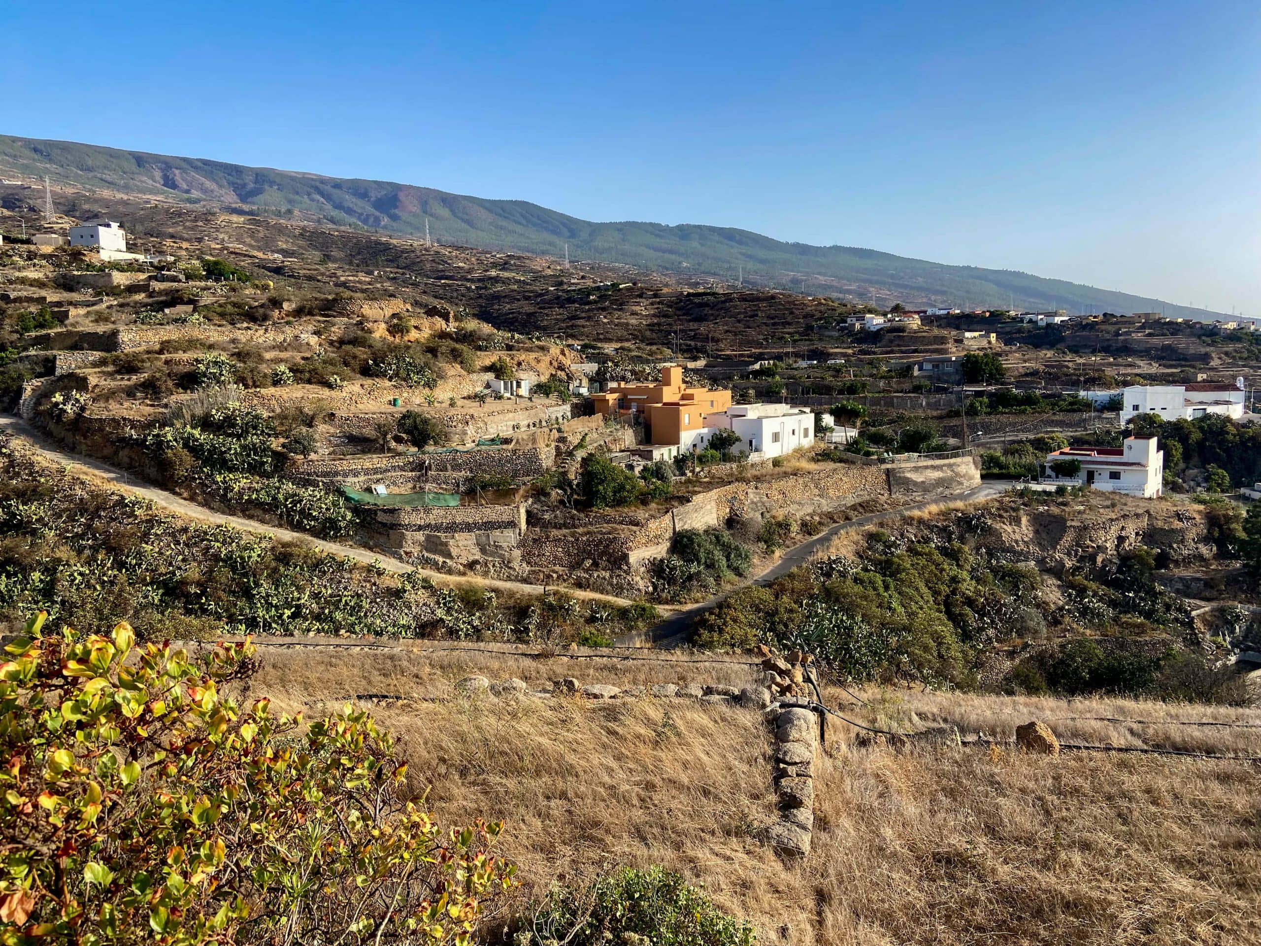 View back to La Zarza