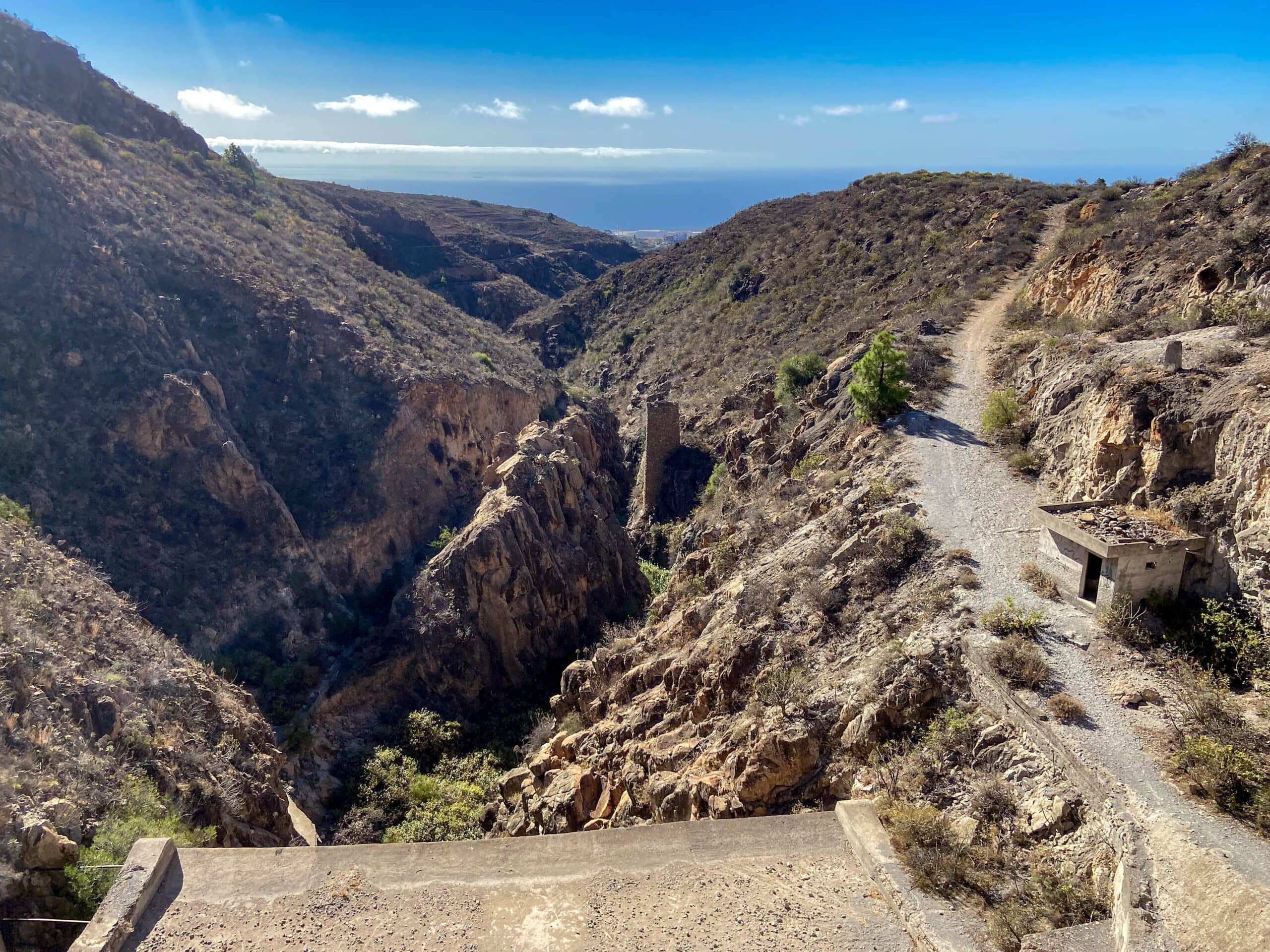 Vista desde el embalse de la Presa del Río