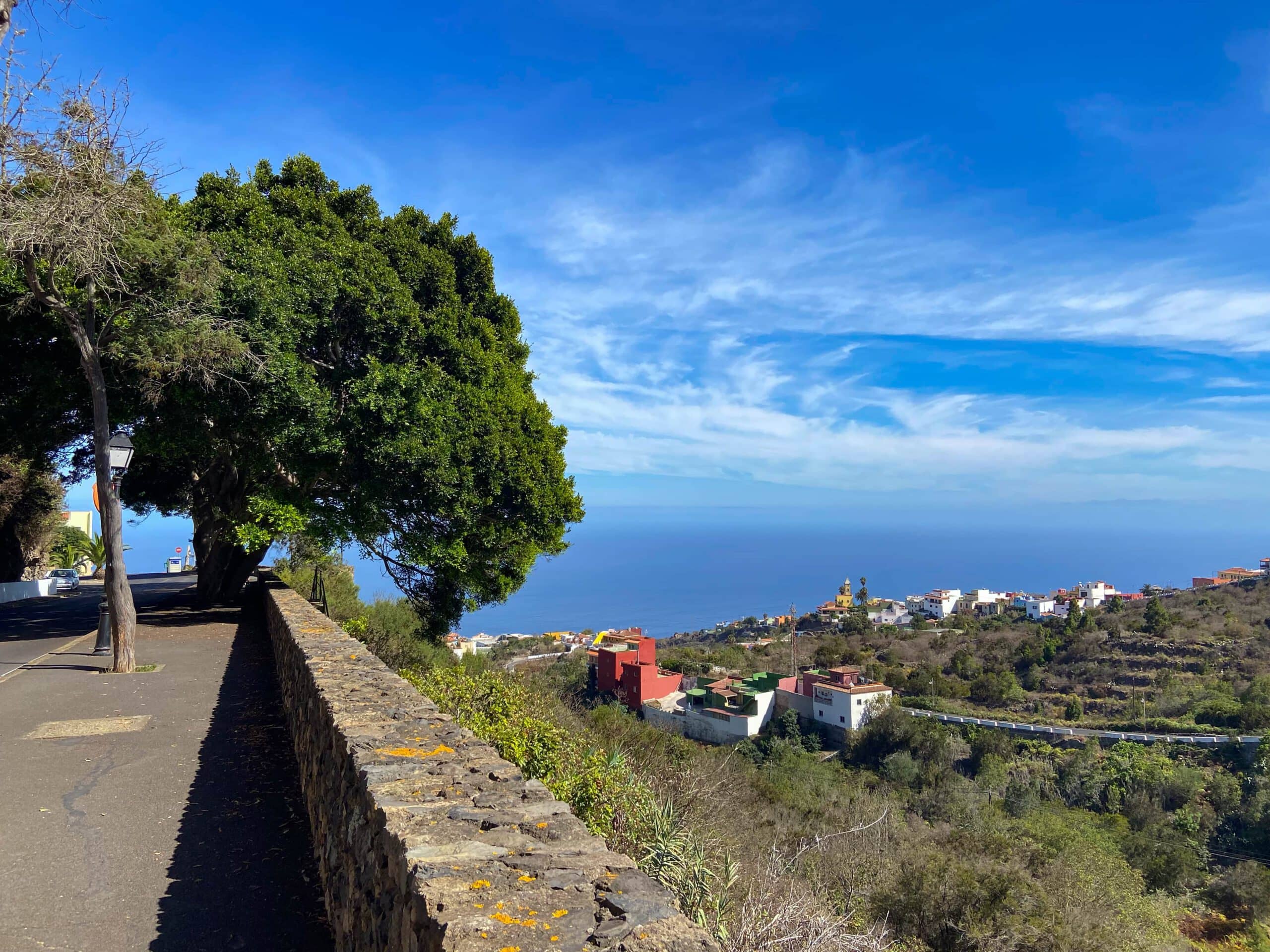 Blick auf La Guancha