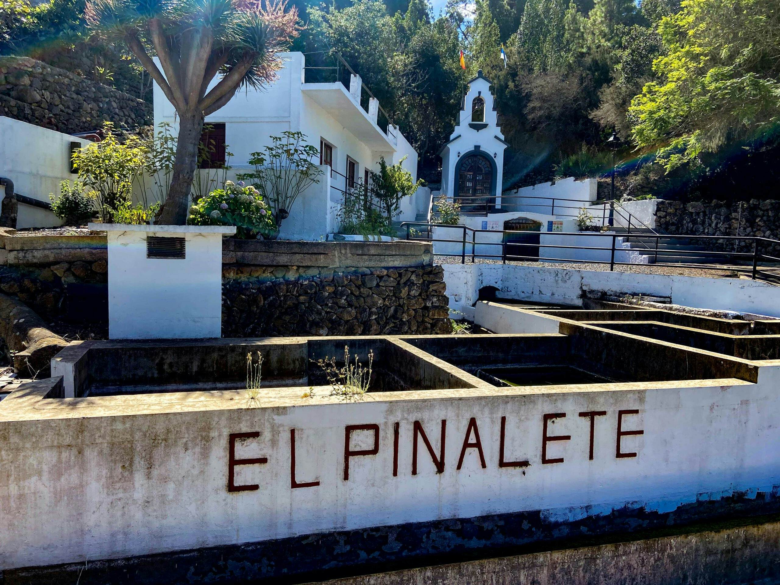 Starting point of the hike - El Pinalete