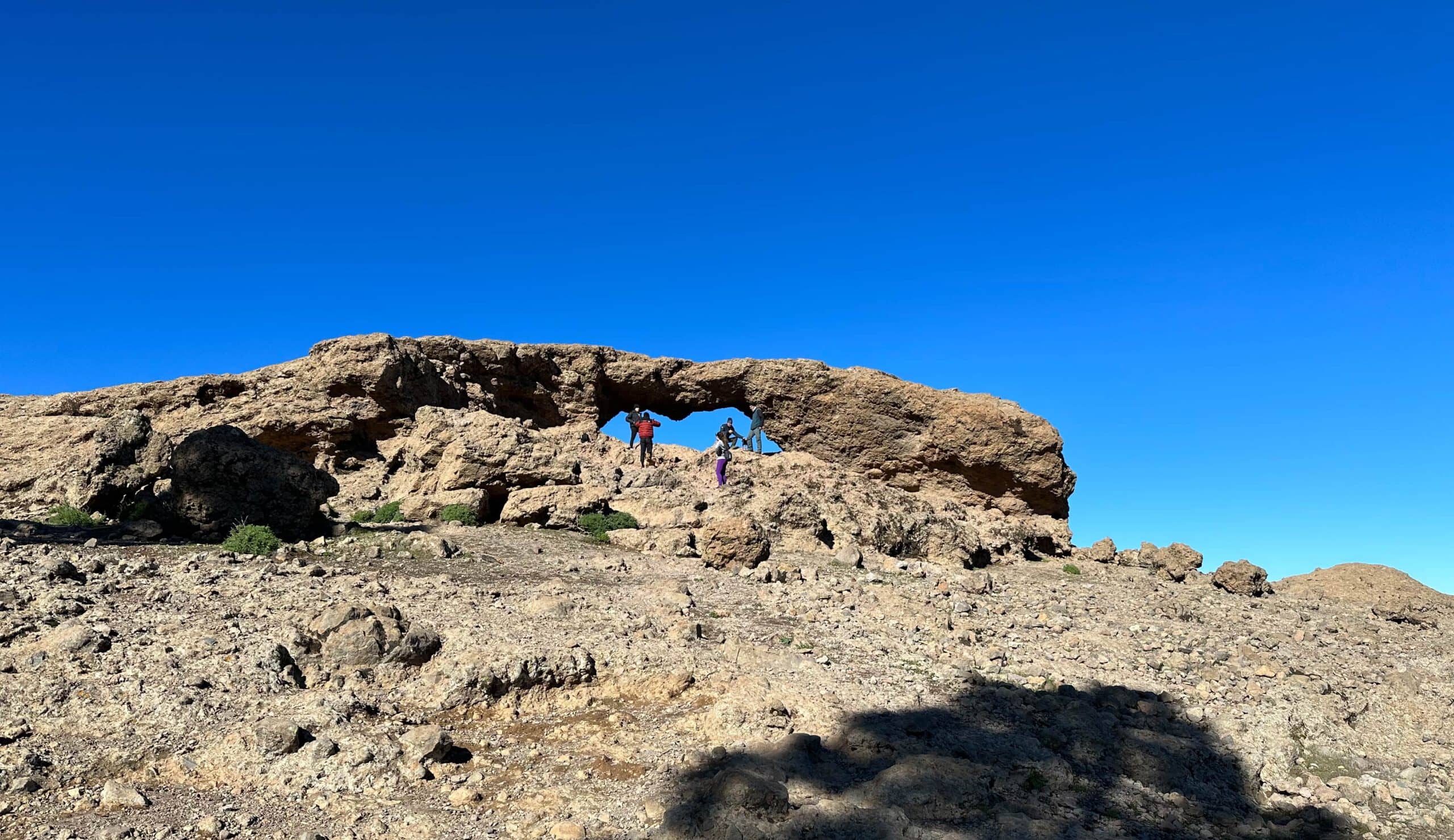 Felsentor mit Aussicht - Ventana del Nublo