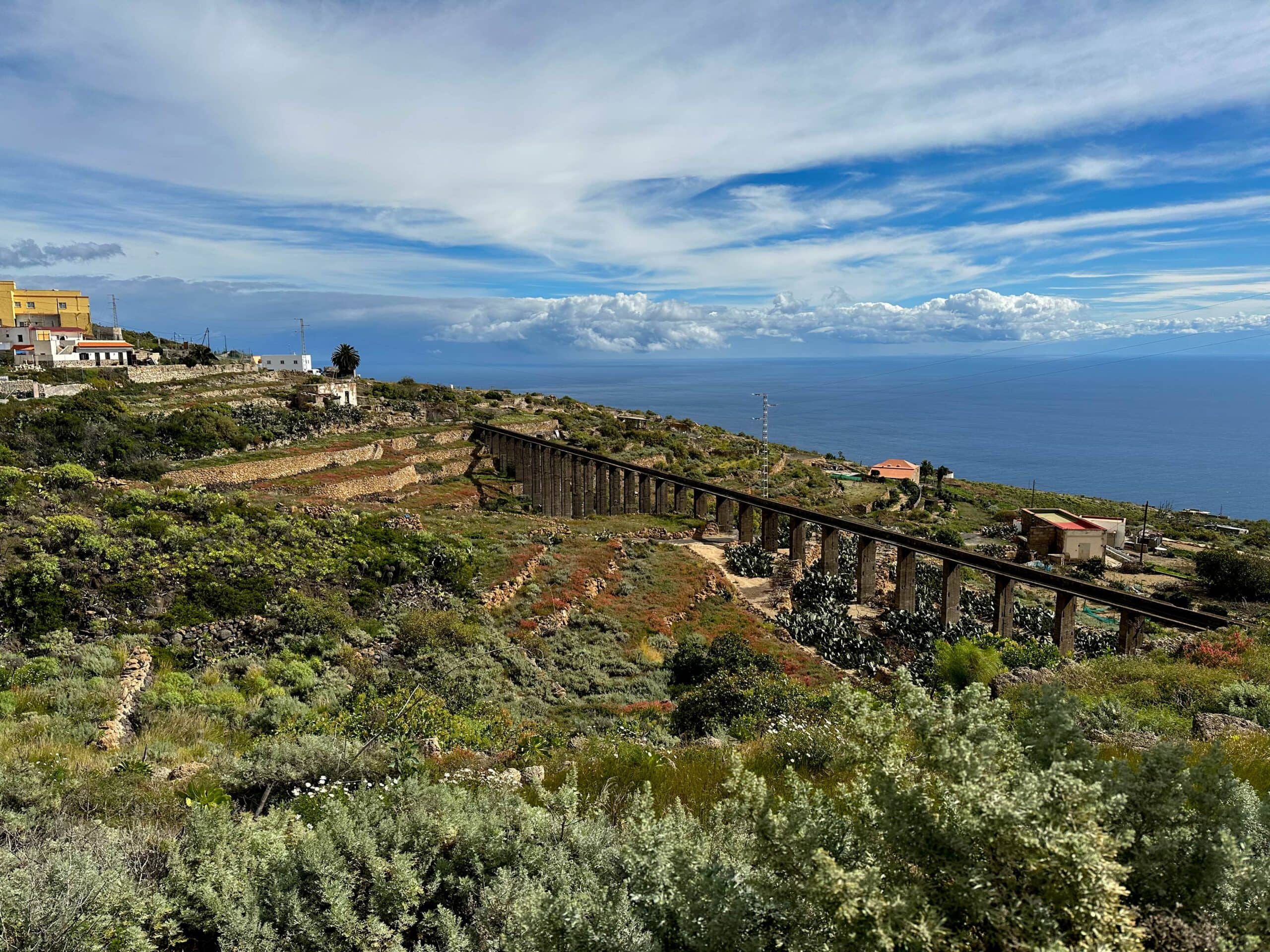 Aquädukt bei Medida Camino Real del Sur