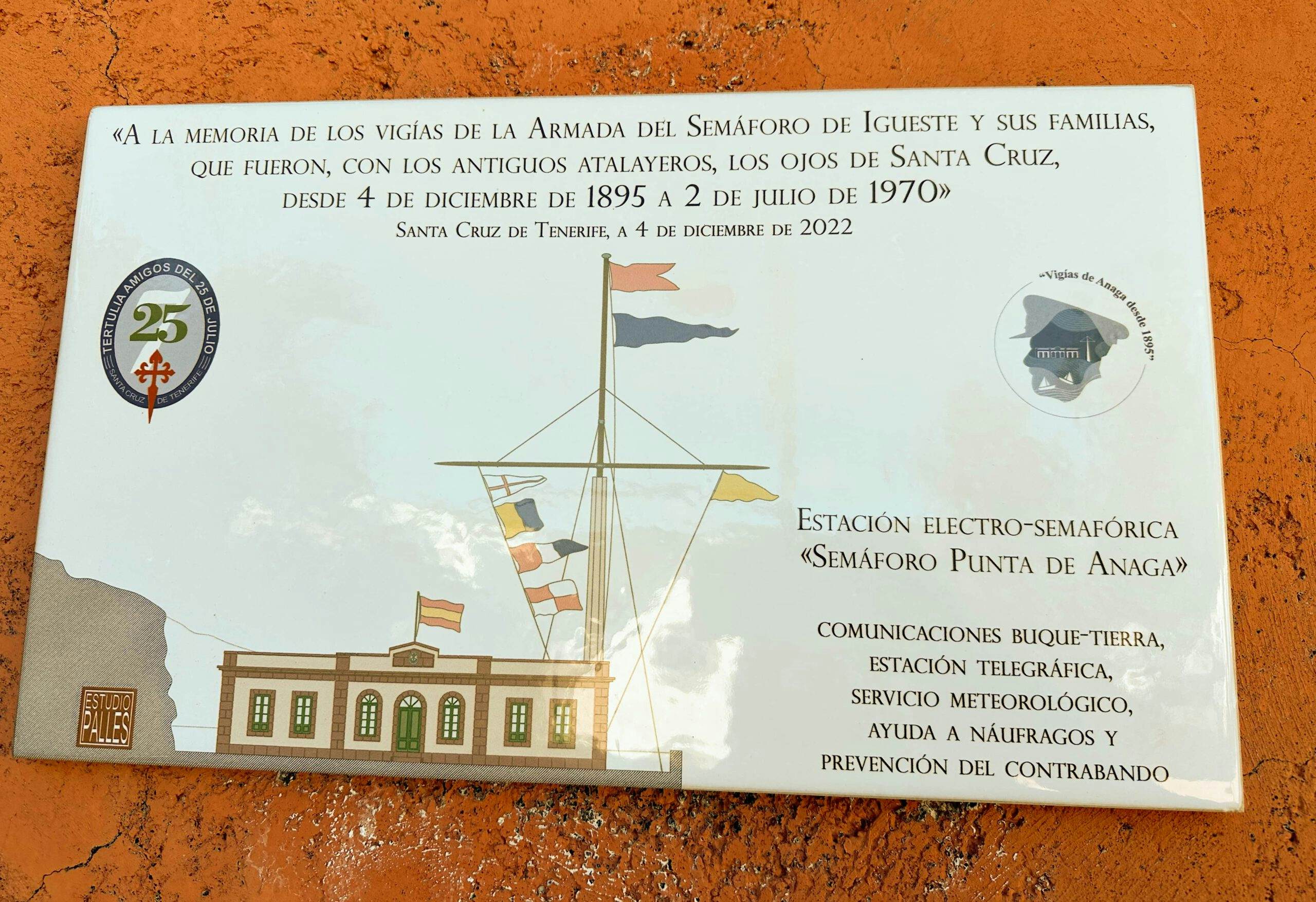 Reference to the Semáforo Punta de Anaga