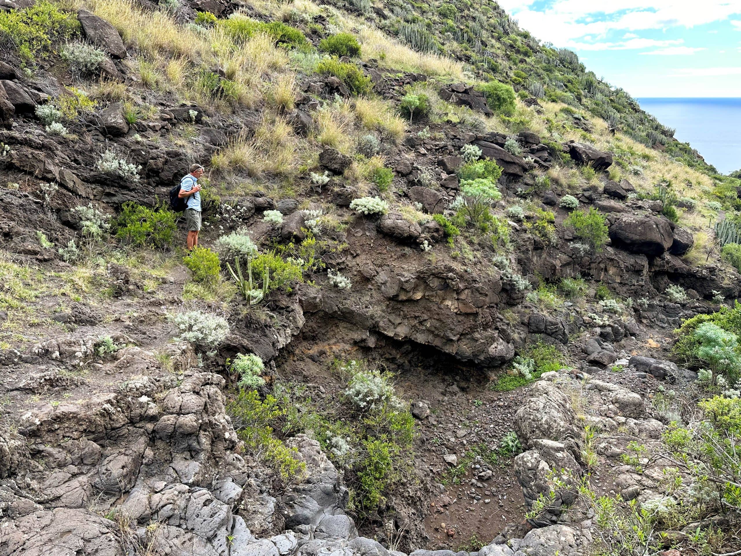 Abzweig zum Barranco de Zápata