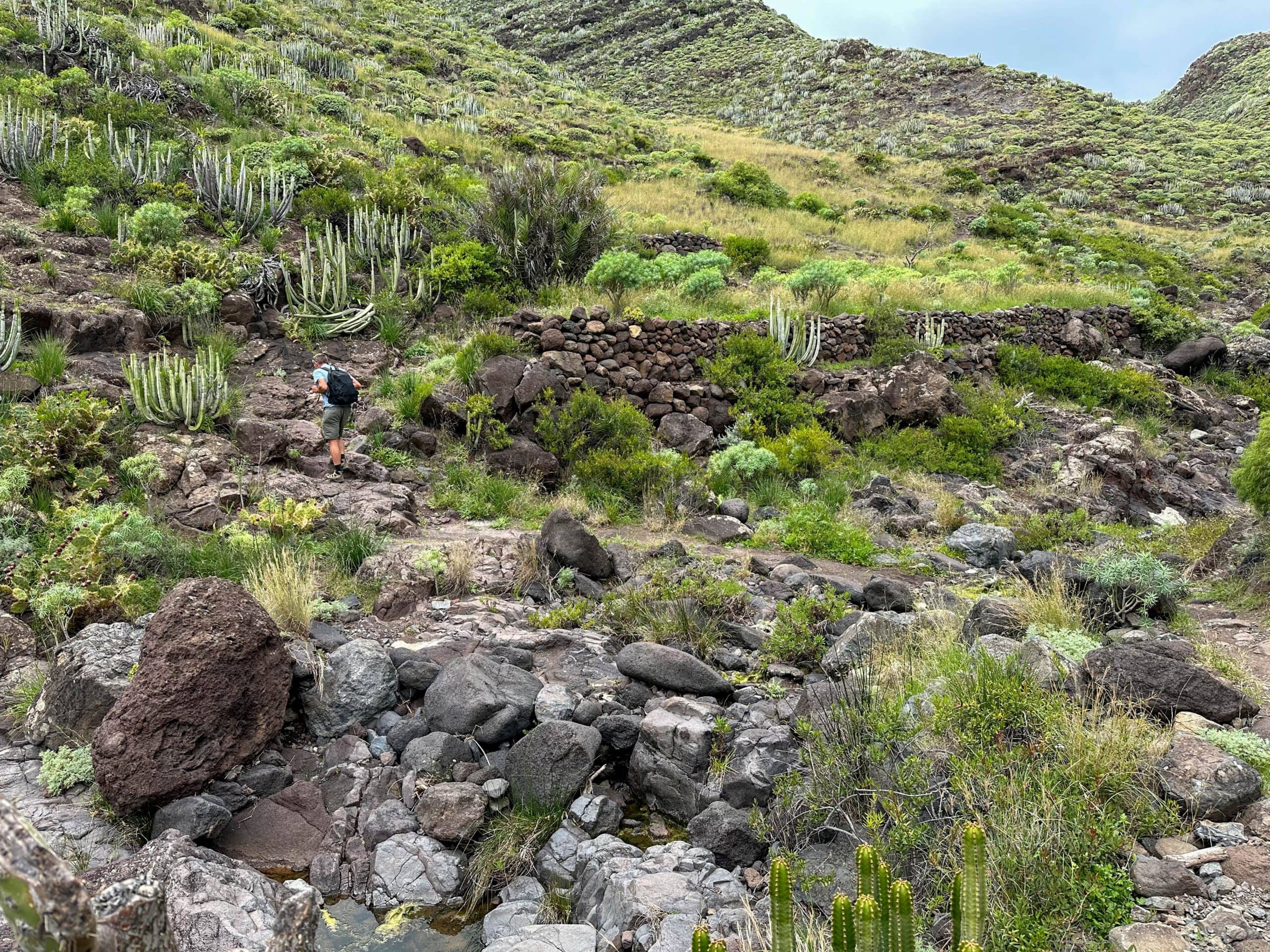 Ruta de ascenso Barranco Antequera