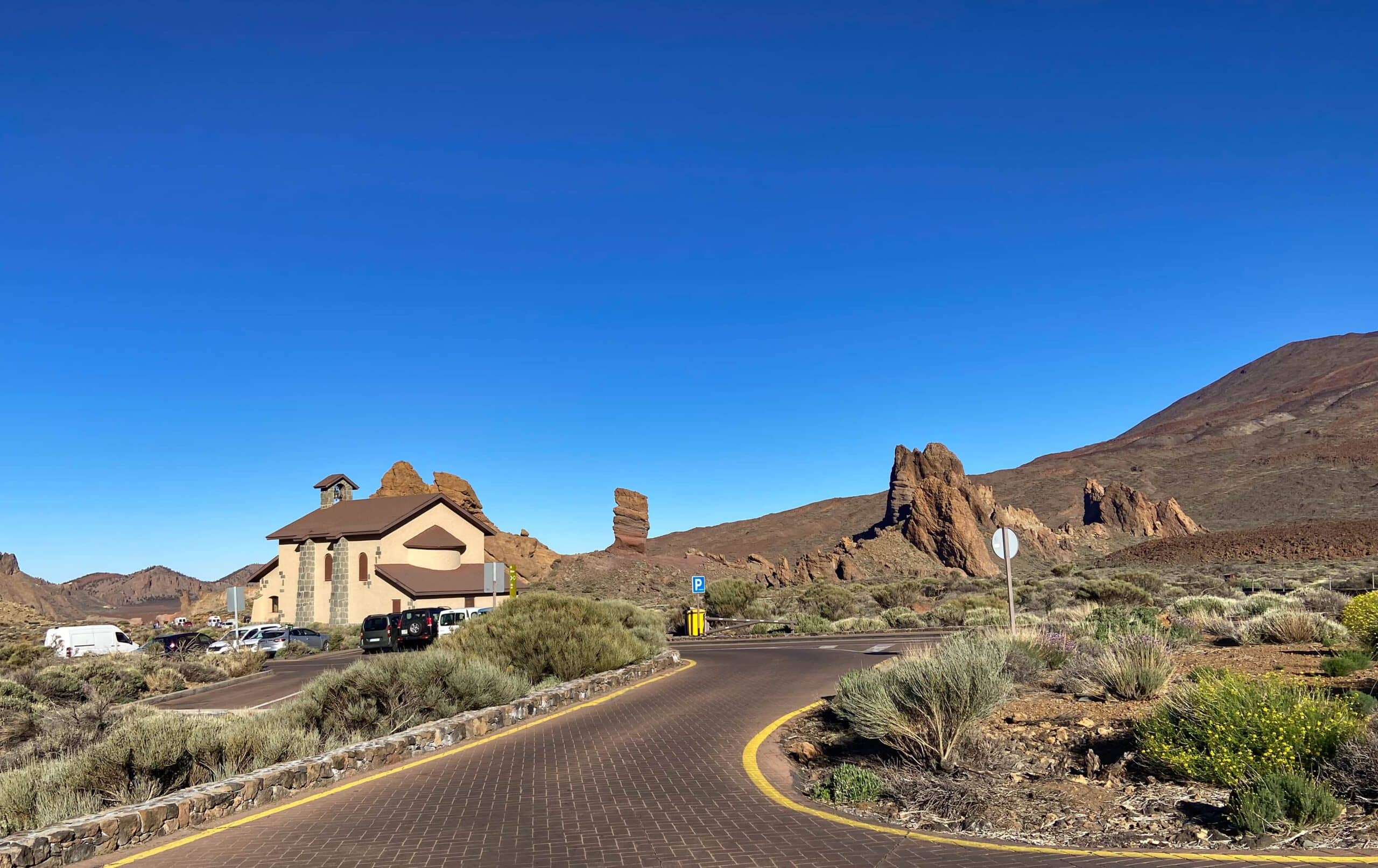 Punto de partida de la ruta Siete Cañadas - Parador Nacional