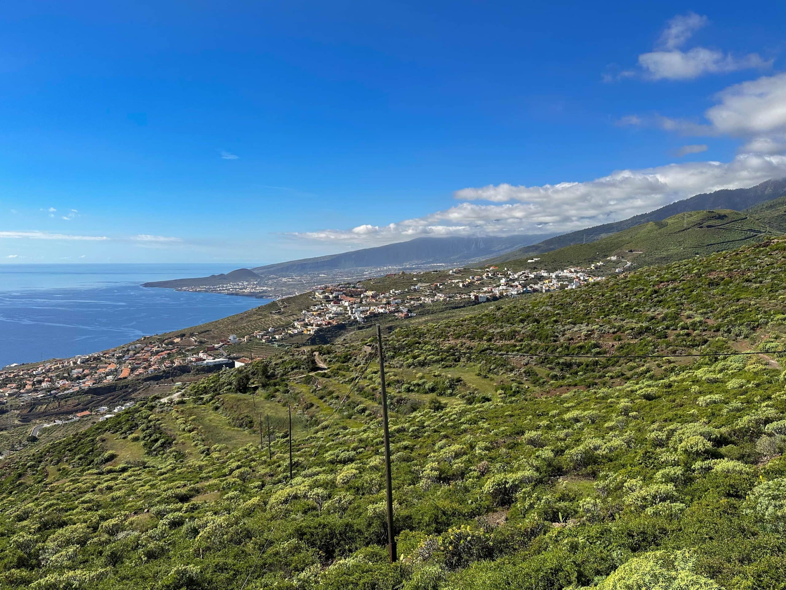 Ascent trail at Barranco del Rosario